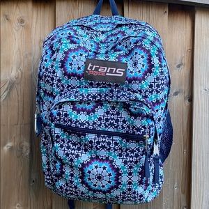 TRANS By JANSPORT Blue backpack